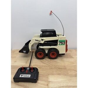 753 Bobcat Radio Controlled Skid Steer Loader Echo Toys Remote/ No battery